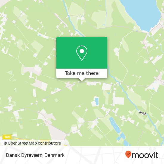 Dansk Dyreværn map