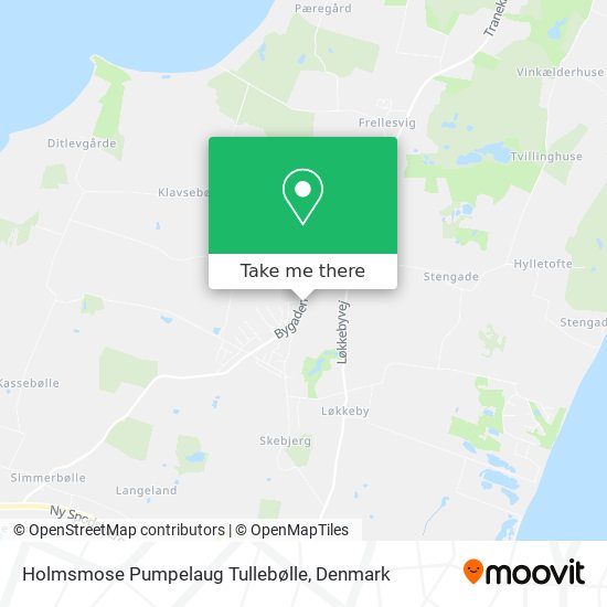 Holmsmose Pumpelaug Tullebølle map