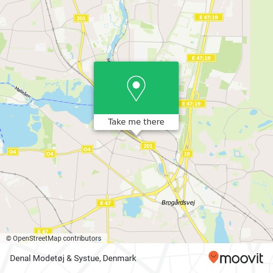 Denal Modetøj & Systue map