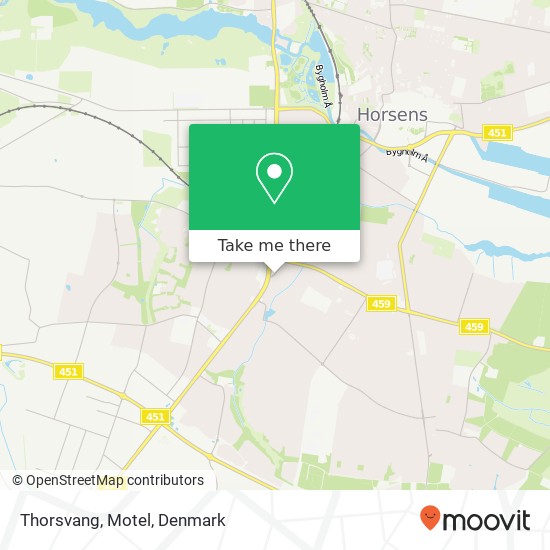 Thorsvang, Motel map