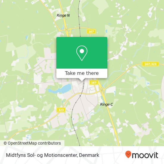 Midtfyns Sol- og Motionscenter map