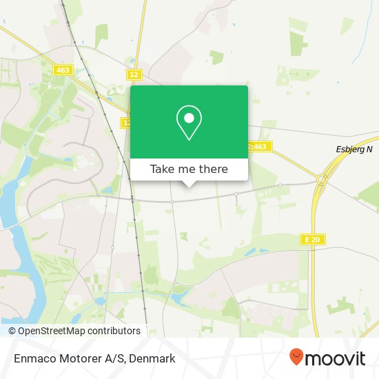 Enmaco Motorer A/S map