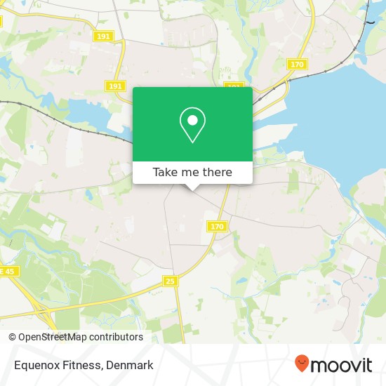 Equenox Fitness map