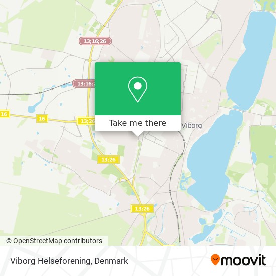 Viborg Helseforening map