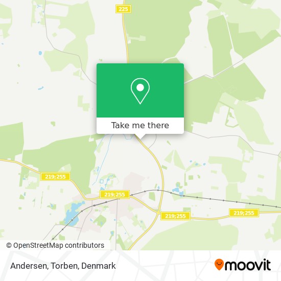 Andersen, Torben map