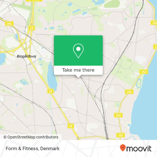 Form & Fitness map