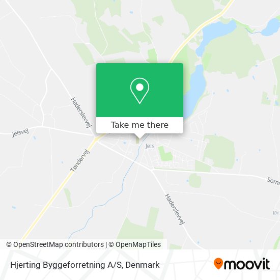 Hjerting Byggeforretning A/S map