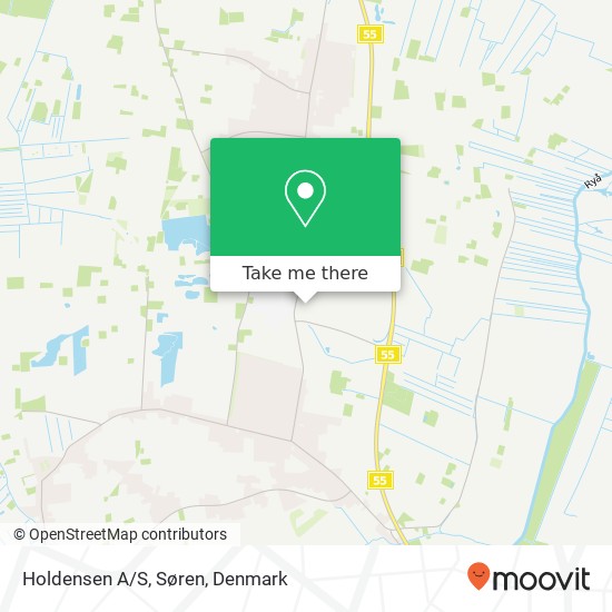 Holdensen A/S, Søren map