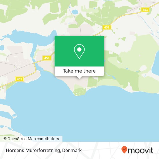 Horsens Murerforretning map