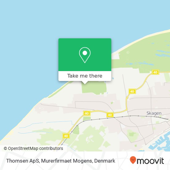 Thomsen ApS, Murerfirmaet Mogens map