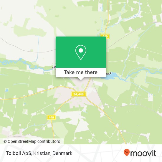Tølbøll ApS, Kristian map