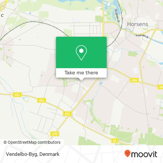 Vendelbo-Byg map