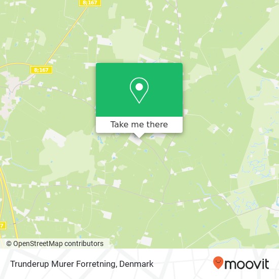 Trunderup Murer Forretning map