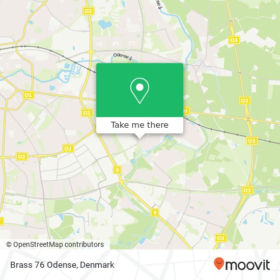Brass 76 Odense map