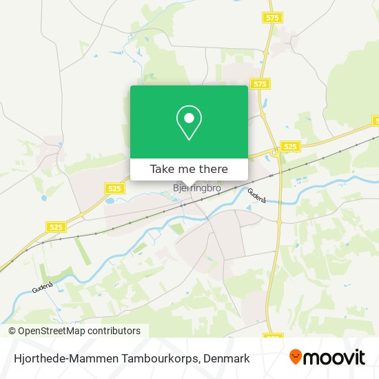 Hjorthede-Mammen Tambourkorps map