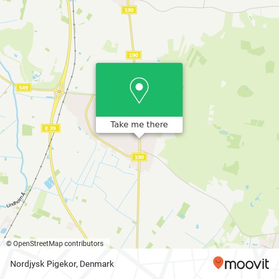 Nordjysk Pigekor map