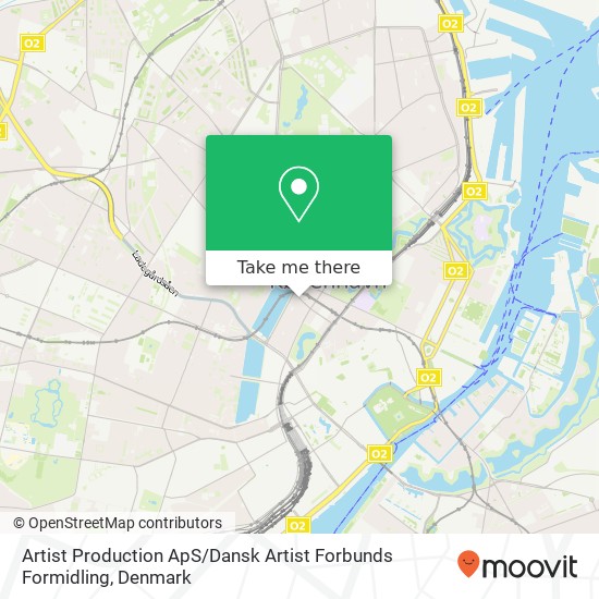 Artist Production ApS / Dansk Artist Forbunds Formidling map