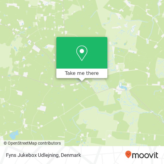 Fyns Jukebox Udlejning map