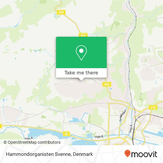 Hammondorganisten Svenne map