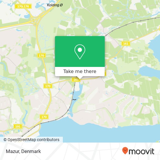 Mazur map