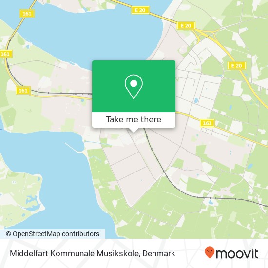 Middelfart Kommunale Musikskole map