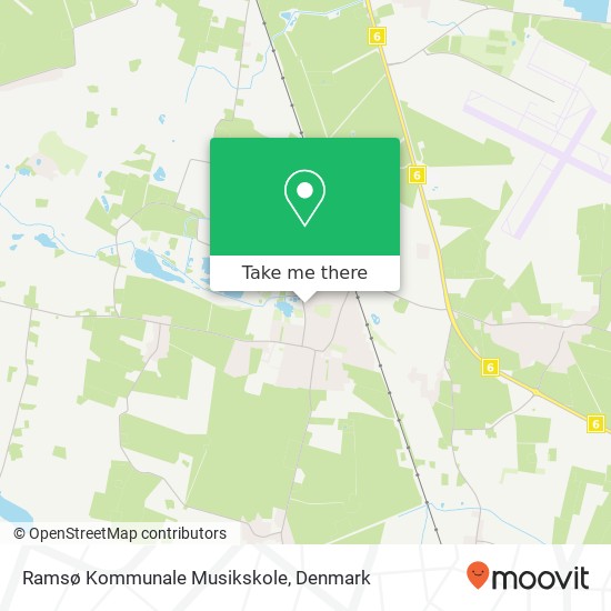 Ramsø Kommunale Musikskole map