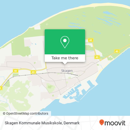 Skagen Kommunale Musikskole map