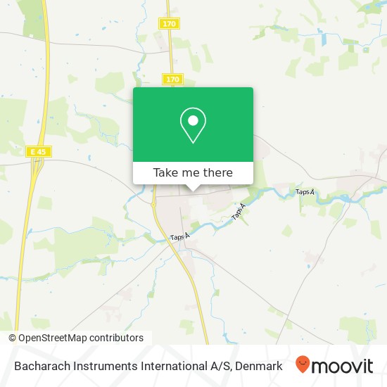 Bacharach Instruments International A / S map