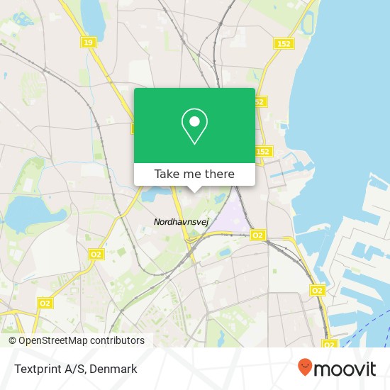 Textprint A/S map