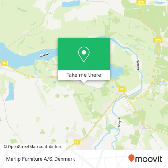Marlip Furniture A/S map