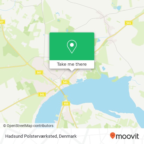 Hadsund Polsterværksted map