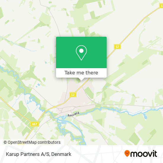 Karup Partners A/S map
