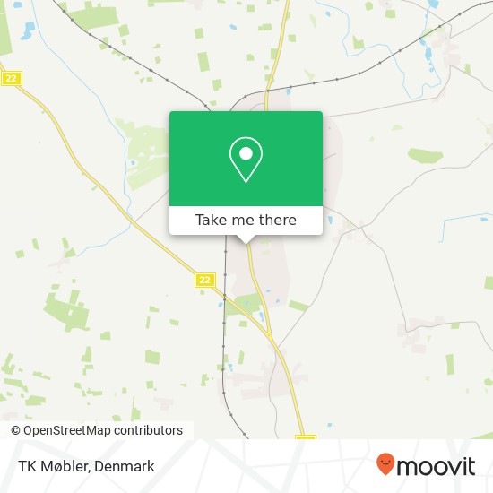 TK Møbler map