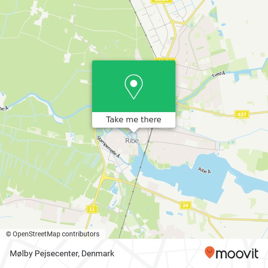 Mølby Pejsecenter map