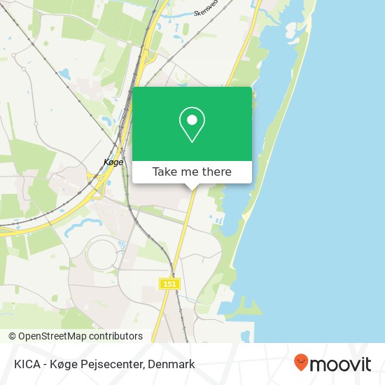 KICA - Køge Pejsecenter map