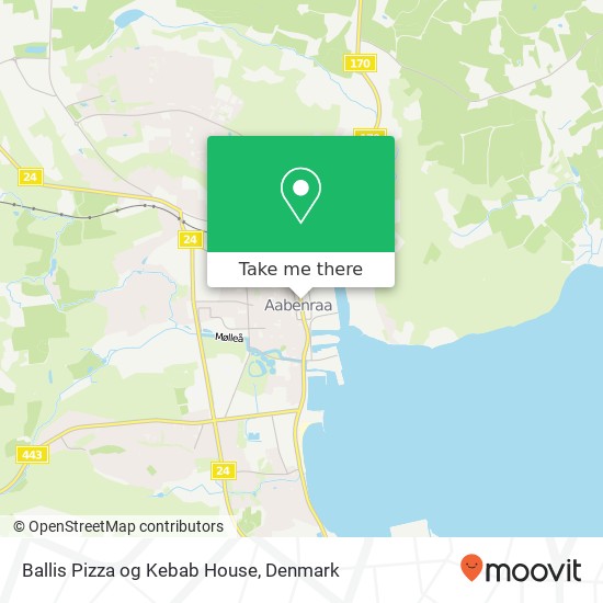 Ballis Pizza og Kebab House map