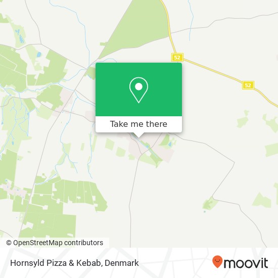 Hornsyld Pizza & Kebab map