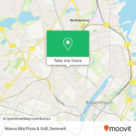 Mama Mia Pizza & Grill map
