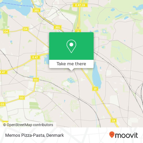 Memos Pizza-Pasta map