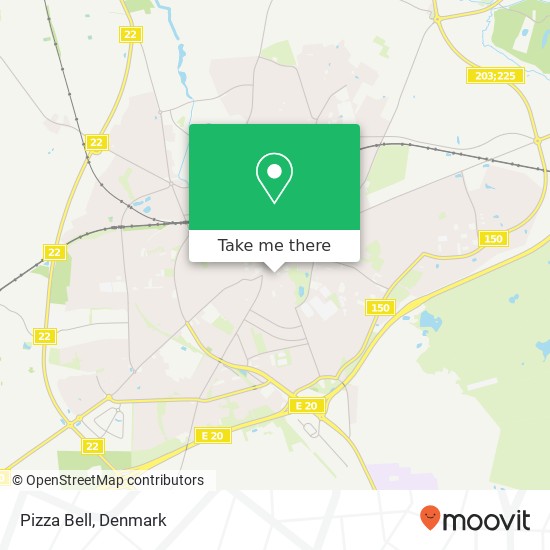 Pizza Bell map