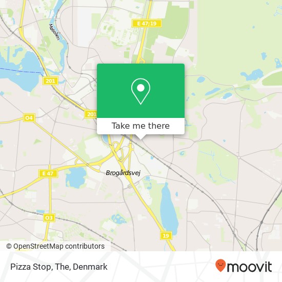 Pizza Stop, The map