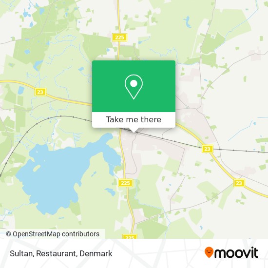 Sultan, Restaurant map