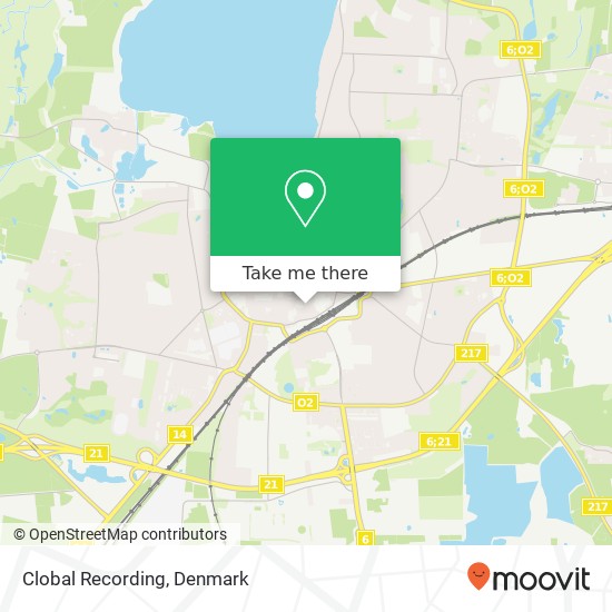 Clobal Recording map