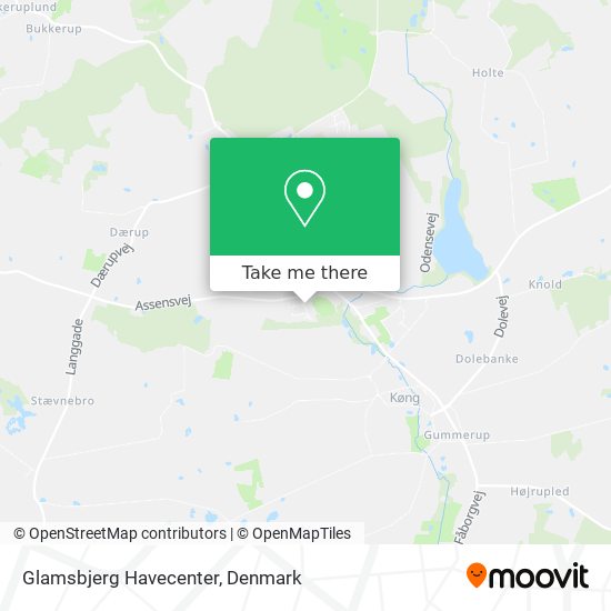 Glamsbjerg Havecenter map