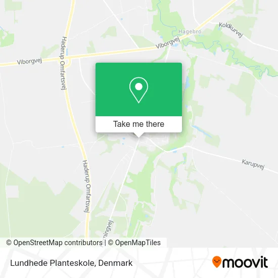 Lundhede Planteskole map