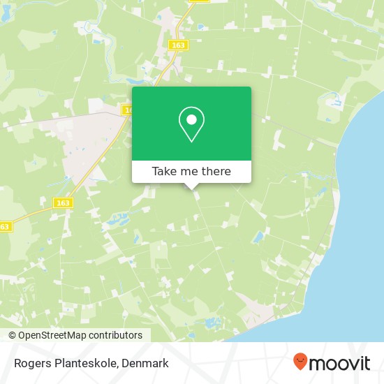 Rogers Planteskole map