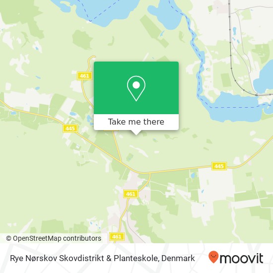 Rye Nørskov Skovdistrikt & Planteskole map