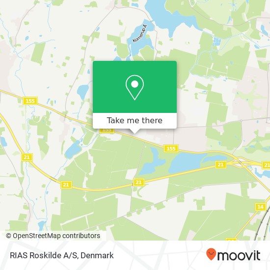 RIAS Roskilde A/S map