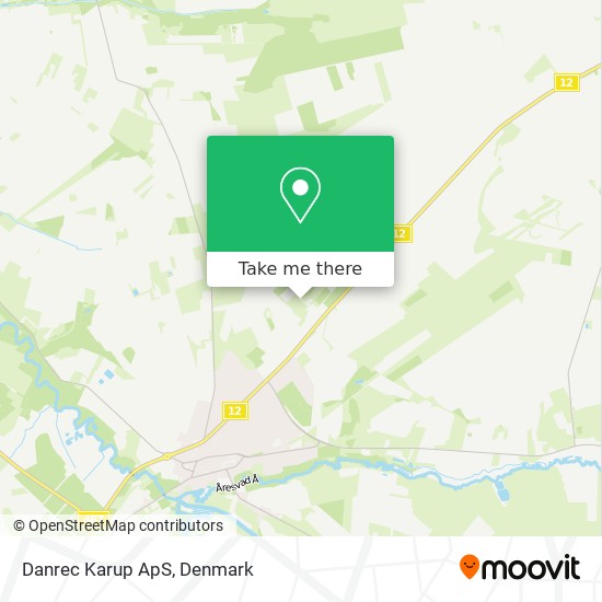 Danrec Karup ApS map