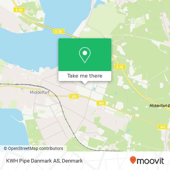 KWH Pipe Danmark AS map